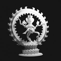 ShivaTheInnerWay01.jpg Download STL file Dancing Shiva • 3D printer model, The-Inner-Way