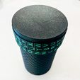 1000704958.jpg Secret safe in the shape of a glass with alphabetical combination - Hidden container for money or jewelry