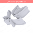 Weed_Leaf~3.75in-cookiecutter-only2.png Высечка для печенья "Листья травы" 3,75 дюйма / 9,5 см