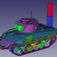 Full-Model.png 1/35 or 1/48 M4A1 Sherman Duplex Drive