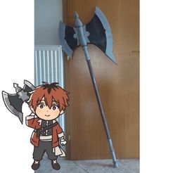 IMG_20231126_124959-1-1.jpg Stark Axe - Frieren Beyond Journeys End 3D print model