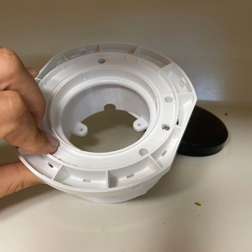 Raymarine EV1flat mount 3D model