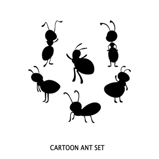 1a.jpg Cartoon Ant Set