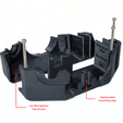 7.png VW Golf  Jetta MK3 Steering column Trim Cover (20 mm ignition - 1st Gen. - With height adjustment)
