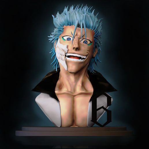bleach grimmjow 3D model
