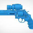 024.jpg Smith & Wesson Model 629 Performance Center from the movie Escape from L.A. 1996 1:10 scale 3d print model