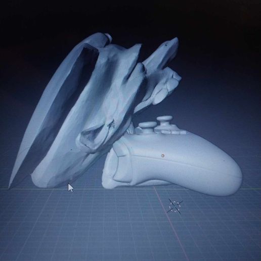 🎮 Crazy Head Controller Holder Xbox・ STL File for 3D printing・Cults