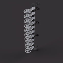 Spool-Vue-Filament-Display-Holder-v32-10-reel-system.png SPOOL-VUE Filament Wall Display Holder