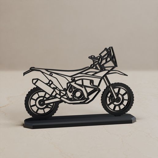 KOVE 450 RALLY RE MODELL STAND DECOR