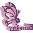 Butterfly_PS._02.png Butterfly Phone Stand - Instant Download - No Supports Needed