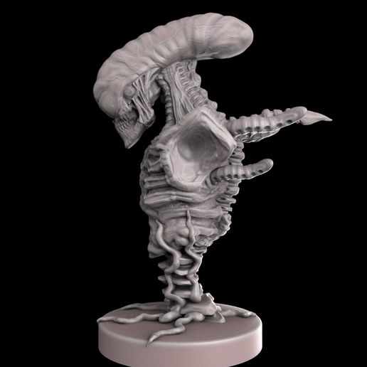 untitled1.2.jpg XENOMORPH MUTANT BUST ALIEN LAB 01