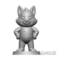 boutique-face.png Fox Bolt – Animal League Fox | 3D Printable STL Files