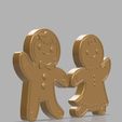 Solid-Options.jpg Gingerbread Family and Ornament Set