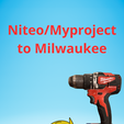 glowne.png Niteo, Myproject, Tryton, Gardenic to Milwaukee battery adapter