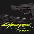 Jobs-Done-Guns,-Mikkel-Terndrup-Kristensen.jpeg Cyberpunk 6 Item Pack - Cyberpunk 6 Item Set Of 6 3D print model