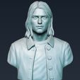10.jpg Kurt Cobain portrait sculpture 3D print model