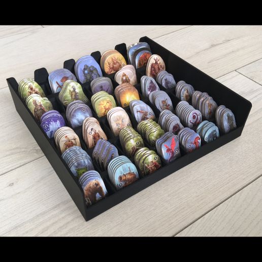 Download STL file Gloomhaven Monster organizer • 3D printable template ...