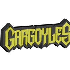 Capture-1.jpg 3D file GARGOYLES logo・3D printable model to download