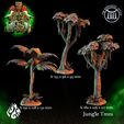 Jungle-Trees.jpg 3D file Jungle Trees & Plants・3D printer design to download