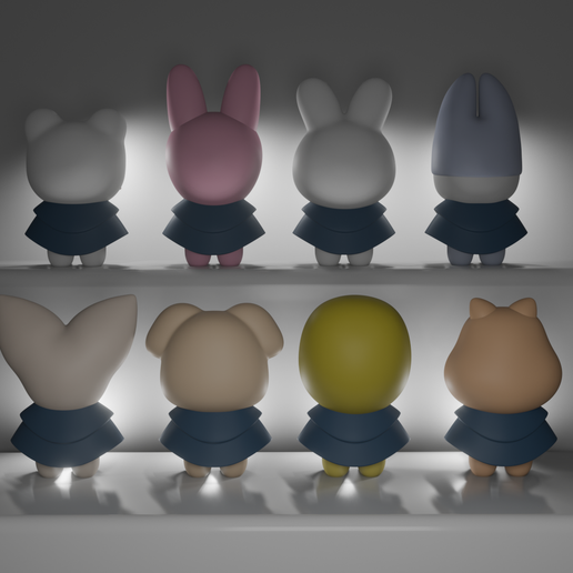 Stray Kids SKZOO FoxI.Ny MAGIC SCHOOL 3点 STRAY KIDS - [MAGIC SCHOOL] SKZOO PLUSH MINI Ver – K Stars