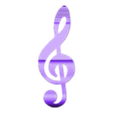 Text Flip - Treble Clef x Guitar.stl The Flips: Treble clef - Guitar 𝄞🎸