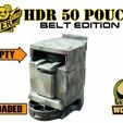 HDR50_E_L_belt.jpg STL-Datei Umarex T4E HDR 50 mag Pouch - Belt kostenlos・3D-druckbares Modell zum herunterladen