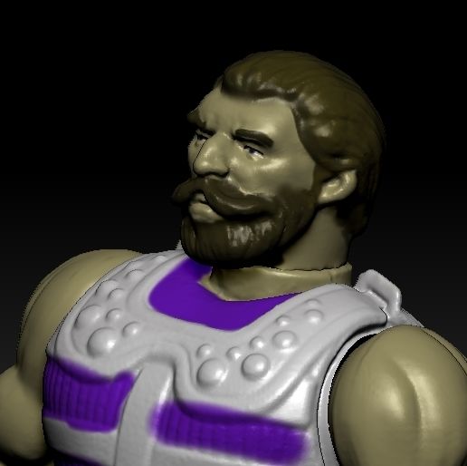 ScreenShot489.jpg He-Man Fisto .stl Action Figure MOTU Style 3D модель.