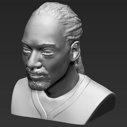 snoop-dogg-bust-ready-for-full-color-3d-printing-3d-model-obj-mtl-fbx-stl-wrl-wrz (32).jpg STL file Snoop Dogg bust ready for full color 3D printing・Template to download and 3D print, PrintedReality