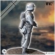 9.jpg Set of five German WW2 infantry troops (with MP40, Panzerfaust and K98k) (2) - Germany Eastern Western Front Normandy Stalingrad Berlin Bulge WWII