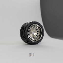 100.png MW V RIM - WHEEL, TIRE AND BRAKE DISC SCALE 1/64