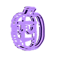 pumpkin4.stl cookie cutter stamp halloween pumpkins