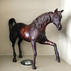 IMG_2905.jpg Archivo STL gratis Caballo árabe・Objeto de impresión 3D para descargar
