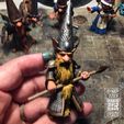 Photo-Jan-23-2023,-3-53-18-PM.jpg Gnome with Spear, Fantasy Tabletop RPG Miniature or Garden Gnome Statue