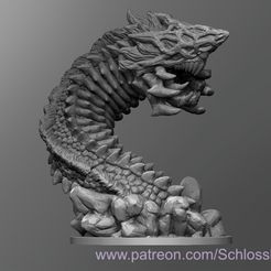 Frost_Worm.jpg Free STL file Frost Worm・3D printable design to download