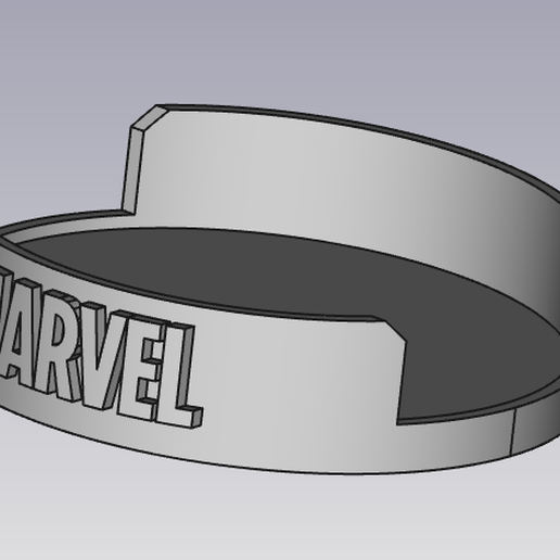 Marvel Coaster Holder 3D model