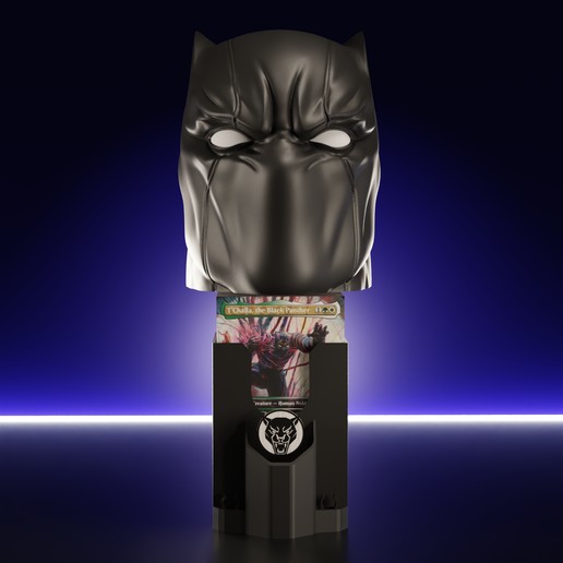black panther mtg commander deck 📦 Marvel BOX COMPATIBLE WITH DECKS: #130・ 3D File for 3D printing・Cults put a +1/+1 counter on it. The Wakanda Forever Commander deck