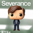Photoroom-20250322_150510.png Severance Funko Pop Inspired 3D Model – Mark Scout Desk & Suit Version