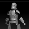 RR2.png Rebel Captain Rex Figure Custom 3D print STL Files 3D print model