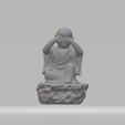 6.png Little Monk 3D print model