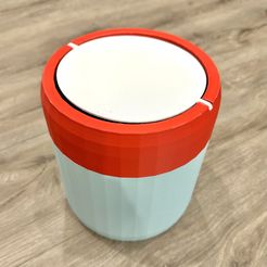 IMG_3227.jpg Free STL file Small Trash Bin・3D printing template to download