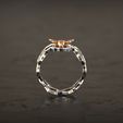4.jpg Honeycomb Bee Statement Ring