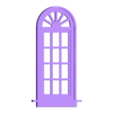 Model 11.STL 1/12 Dollhouse window (Model No.11)