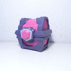 L1070094.JPG 3D file Magical chest of Clash Royale・3D printing model to download