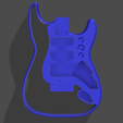 blue.png Custom Fender Stratocaster Fully Hollow Design Pattern HardTail Right Handed