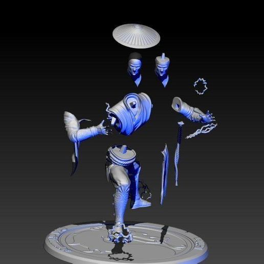 figure raiden (mortal kombat) 3D model