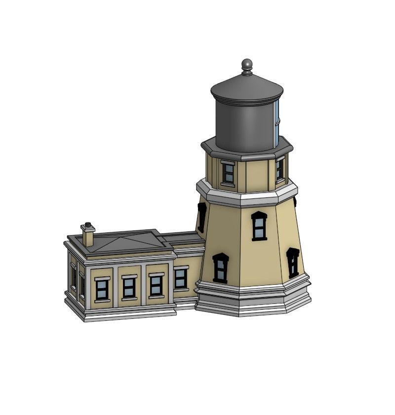 LH1_b.jpg STL file Lighthouse 1・3D printing model to download, ldsnikolai