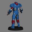 03.jpg Iron Patriot V2 Custom - Avengers Endgame LOW POLYGONS AND NEW EDITION