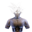 1.png Modèle de buste sculpté en 3D du fils Goku de dragon superball super
