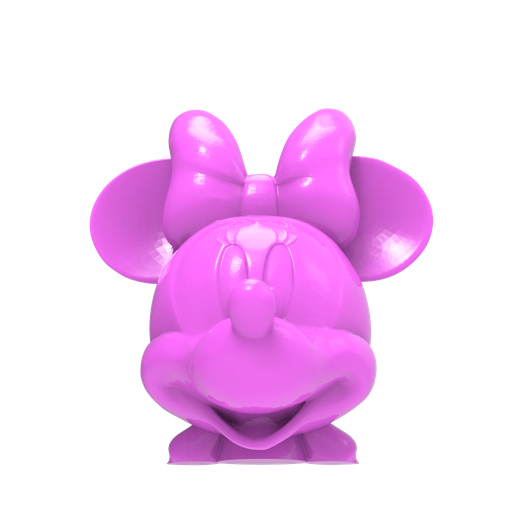 Minnie Mouse head 3D model