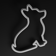dog_cutter.png Niedliche Tierausstechformen STL Pack 1